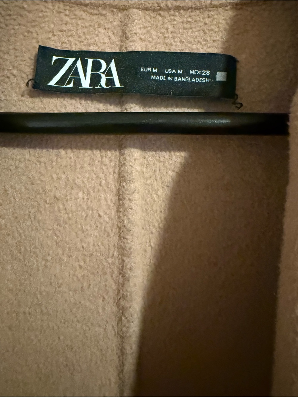 Zara Camel Trench Coat - Picture 3 of 6